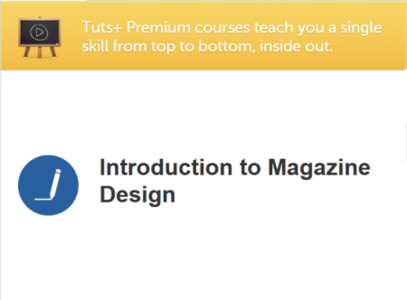 Tutsplus Introduction to Magazine Design