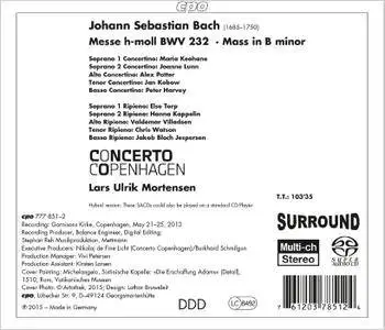 Concerto Copenhagen, Lars Ulrik Mortensen, Soloists - Johann Sebastian Bach: Mass in B minor (2015) 2 CDs [Re-Up]