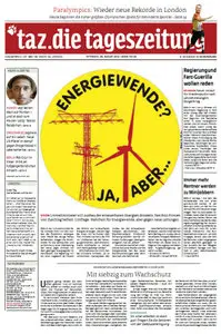 Tageszeitung TAZ vom 29 August 2012