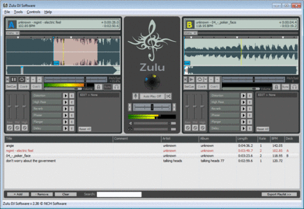 NCH Zulu DJ Software Masters Edition 3.67
