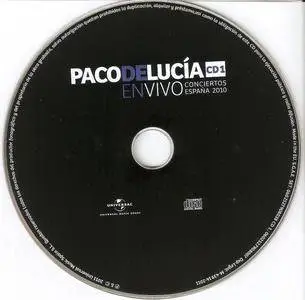 Paco de Lucia - En Vivo Conciertos Espana 2010 (2011) {2CD with DVD5 PAL - Universal Music Spain}