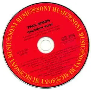 Paul Simon - One-Trick Pony (1980) [Sony Music Japan, SICP-20346] Repost