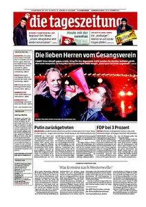 Tageszeitung TAZ vom 18 Dezember 2010