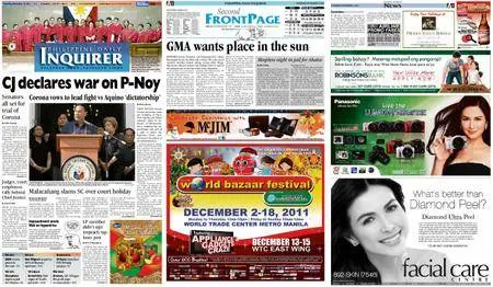 Philippine Daily Inquirer – December 15, 2011