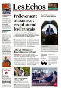 Les Echos du Mercredi 28 Septembre 2016