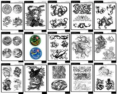 Corel Dragon Vectors
