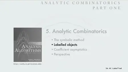 Princeton University: Coursera - Analytic Combinatorics, Part I (2013)