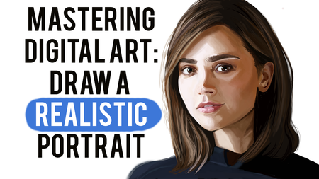 Mastering Digital Art: Basics to Final portrait