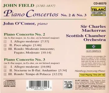 John O'Conor, Scottish Chamber Orchestra, Sir Charles Mackerras - Field: Piano Concertos Nos. 2 & 3 (1994)