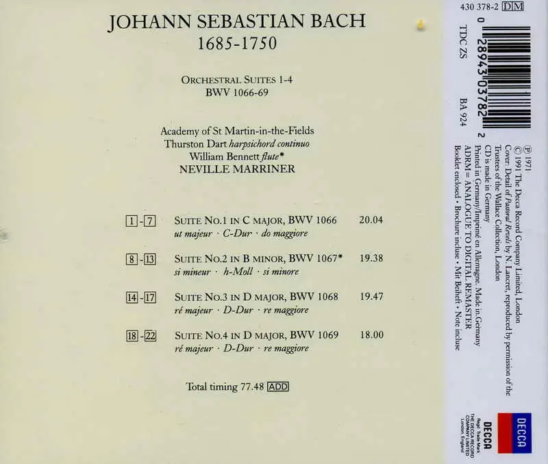 Bach Orchestral Suites 1 4 Reup Avaxhome
