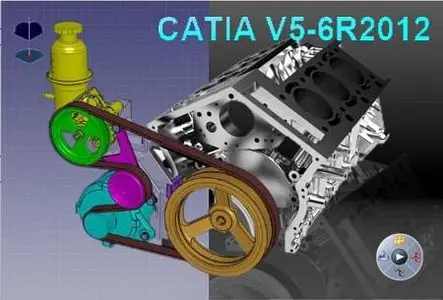 DSS Catia V5-6R2012 SP4 + Enovia Multicax Plug-in (x86/x64) Multilanguage