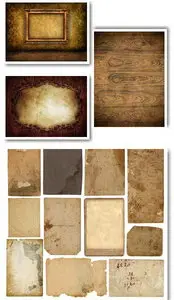 Vintage Backgrounds Set
