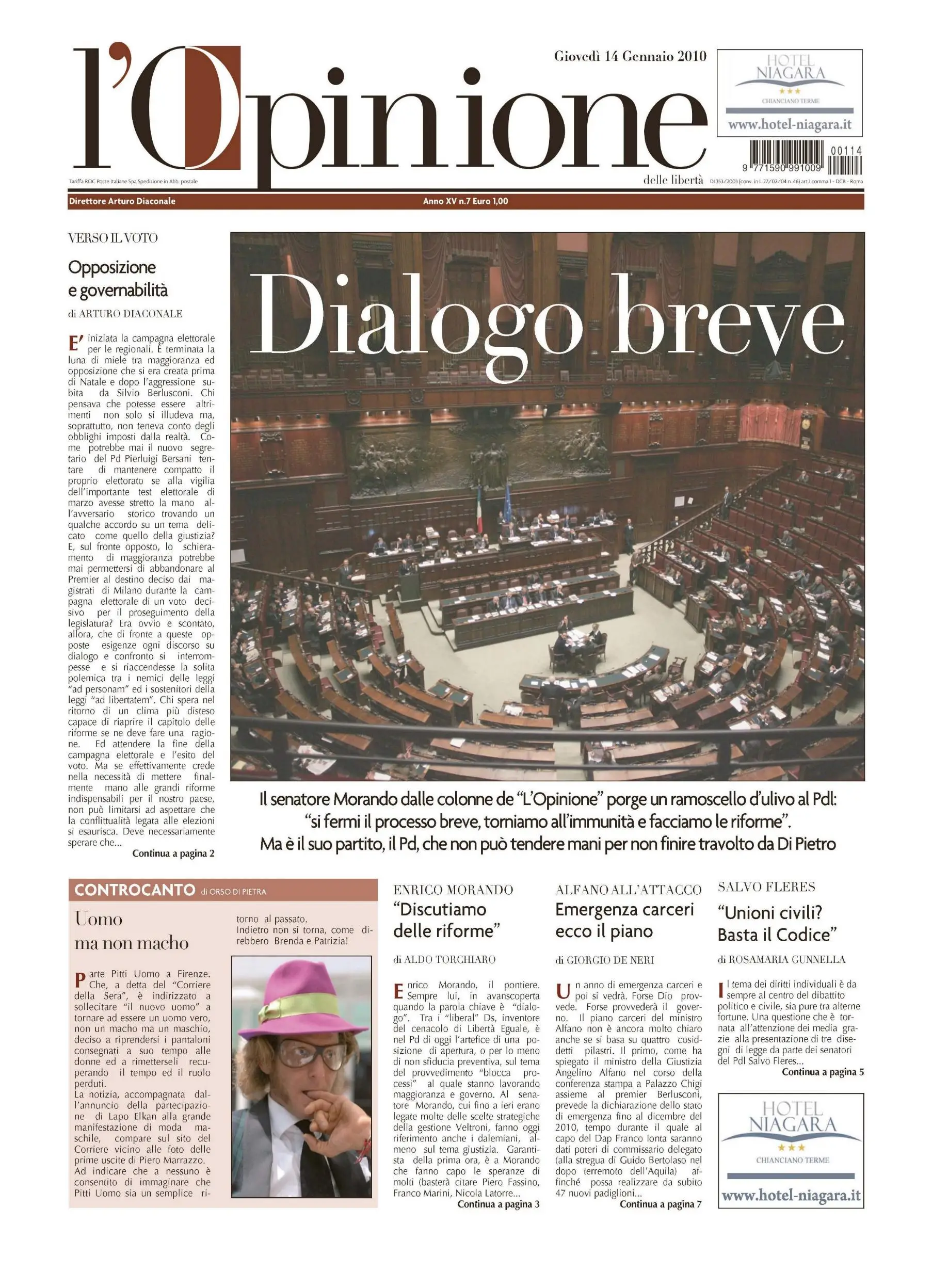 L'Opinione 14.01.2010