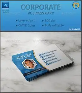 GraphicRiver - Corporate Business Card V4