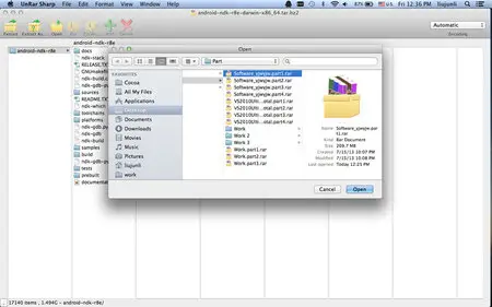 UnRar Sharp v1.1 Multilingual Mac OS X