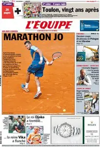 L'Equipe Edition du Lundi 4 Juin 2012