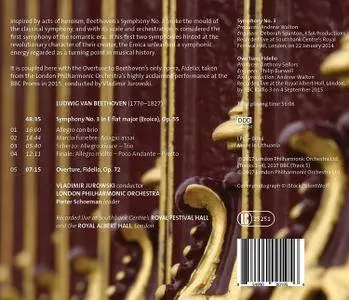 London Philharmonic Orchestra & Vladimir Jurowski - Beethoven: Symphony No. 3 "Eroica" & Overture from Fidelio (Live) (2017)