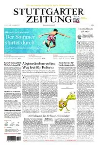 Stuttgarter Zeitung Filder-Zeitung Leinfelden/Echterdingen - 26. Juni 2019