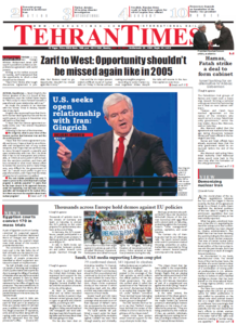 Tehran Times, 19.05.2014