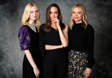 Elle Fanning, Angelina Jolie and Michelle Pfeiffer by Mario Anzuoni on September 29, 2019