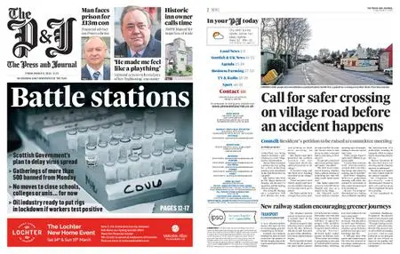 The Press and Journal North East – March 13, 2020