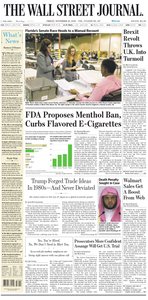 The Wall Street Journal - November 16, 2018