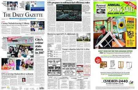 The Daily Gazette – March 30, 2018