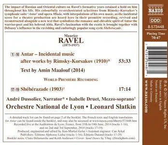 Leonard Slatkin - Ravel: Orchestral Works, Vol. 5 (2017)