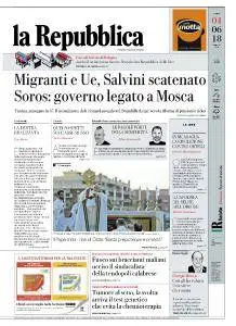 la Repubblica - 4 Giugno 2018