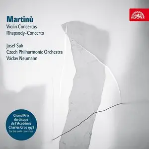 Bohuslav Martinů - Violin Concertos & Rhapsody-Concerto (Suk, Neumann)