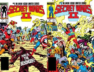 Secret Wars II 1-9 (1985) Complete