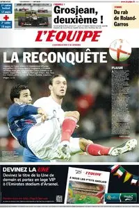 L'Equipe Edition du Lundi 11 Juin 2012