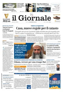 il Giornale - 9 Ottobre 2024