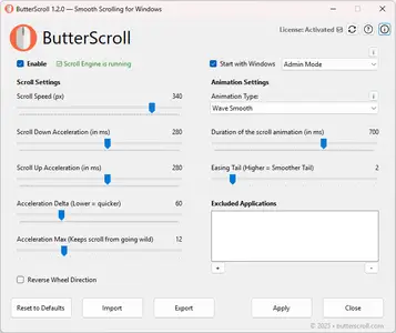 ButterScroll 1.2.0