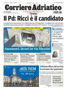 Corriere Adriatico Fermo - 13 Marzo 2025