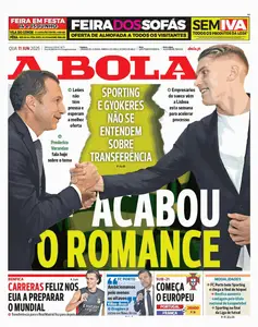 A Bola - 11 Junho 2025