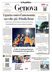 la Repubblica Genova - 19 Agosto 2024