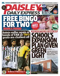 Paisley Daily Express - 10 November 2025