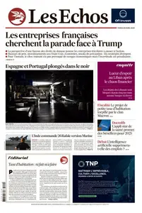 Les Echos du Mardi 29 Avril 2025
