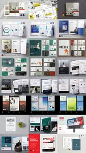 24 Indesign Templates Bundle 33 2025