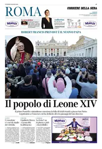 Corriere della Sera Roma - 9 Maggio 2025