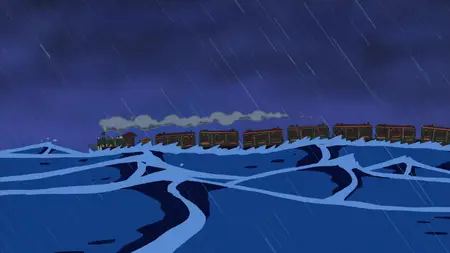 One Piece (1999 S11E31 Smash the Wave! Luffy and Zoro The Strongest Combo! Koten Gars