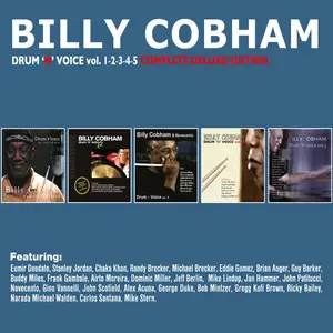 Billy Cobham - DRUM 'N VOICE VOL. 1,2,3,4,5. (Complete Deluxe Edition) (2024)