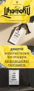 Vhamoku - Classic Blackletter Font UETKYCJ