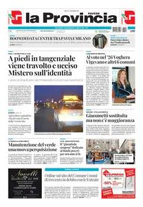 La Provincia Pavese - 7 Dicembre 2024