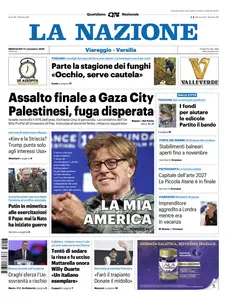 La Nazione Viareggio Versilia - 17 Settembre 2025