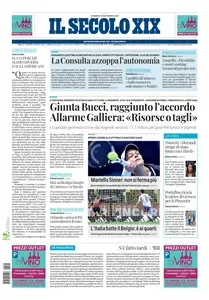 Il Secolo XIX Genova - 15 Novembre 2024