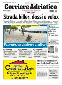 Corriere Adriatico Ancona - 7 Gennaio 2025