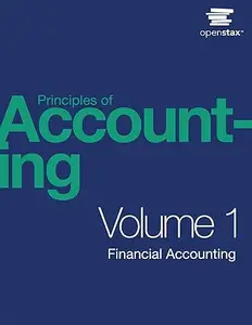 Principles of Accounting, Volume 1: Financial Accounting (Repost)