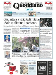 Quotidiano di Puglia Lecce - 23 Maggio 2025